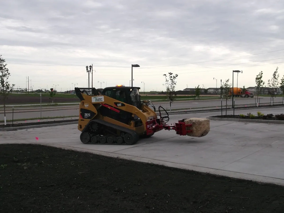 Ez Spot Ur Attachment 5 Finger Rock & Tree Hand | Model EZ-2010 | 42" Opening | 20–30 GPM | 3–5 Ton | For Skid Steer, Compact Track Loaders, Wheel Loaders, Excavators, Mini Excavators, Telehandlers & Backhoes