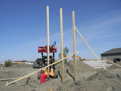 Ez Spot UR Attachment Double Pole Claw | Model EZ-0008 | Jaw Opening 14" | 20–30 GPM | 3–5 Tons | For Skid Steer, Compact Track Loaders, Wheel Loaders, Excavators, Mini Excavators, Telehandlers & Backhoes