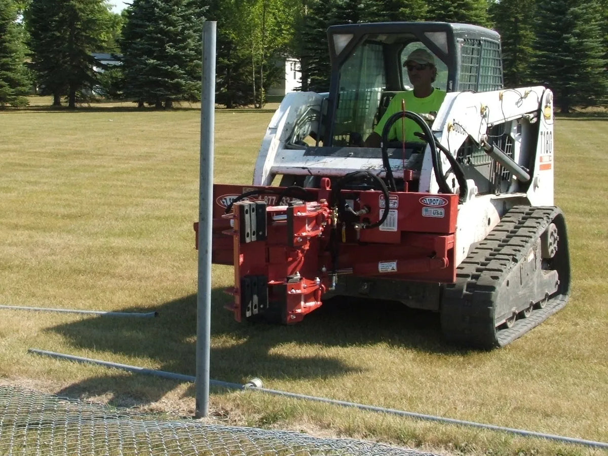 Ez Spot UR Attachment Double Pole Claw | Model EZ-0008 | Jaw Opening 14" | 20–30 GPM | 3–5 Tons | For Skid Steer, Compact Track Loaders, Wheel Loaders, Excavators, Mini Excavators, Telehandlers & Backhoes