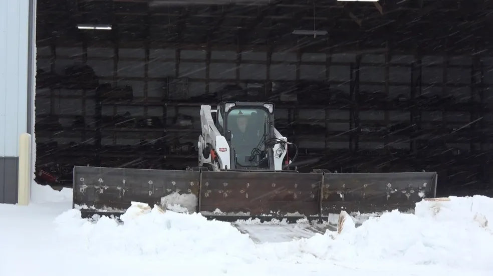 EZ Spot UR Attachment Snow Plow | Width 20' | 10–20 GPM | 4–6 Tons | For Skid Steer, Compact Track Loaders, Wheel Loaders, Excavators, Mini Excavators, Telehandlers & Backhoes