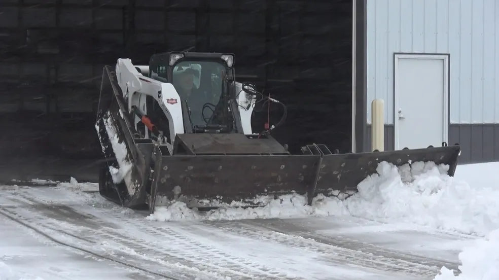 EZ Spot UR Attachment Snow Plow | Width 20' | 10–20 GPM | 4–6 Tons | For Skid Steer, Compact Track Loaders, Wheel Loaders, Excavators, Mini Excavators, Telehandlers & Backhoes