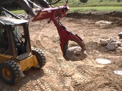Ez Spot UR Attachment 3 Finger Rock & Tree Hand | Model EZ-0010 | 20–30 GPM | 3–5 Tons | For Skid Steer, Compact Track Loaders, Wheel Loaders, Excavators, Mini Excavators, Telehandlers & Backhoes
