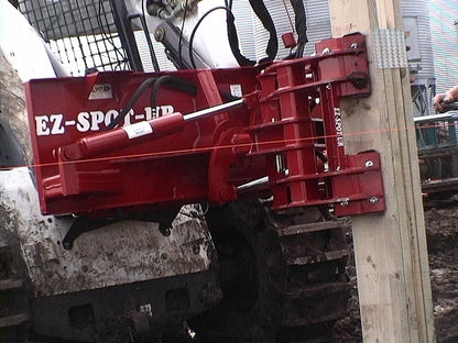 Ez Spot UR Attachment Double Pole Claw | Model EZ-0008 | Jaw Opening 14" | 20–30 GPM | 3–5 Tons | For Skid Steer, Compact Track Loaders, Wheel Loaders, Excavators, Mini Excavators, Telehandlers & Backhoes