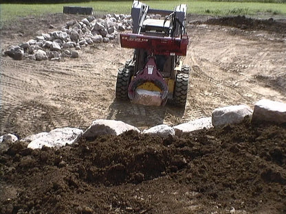 Ez Spot UR Attachment 3 Finger Rock & Tree Hand | Model EZ-0010 | 20–30 GPM | 3–5 Tons | For Skid Steer, Compact Track Loaders, Wheel Loaders, Excavators, Mini Excavators, Telehandlers & Backhoes