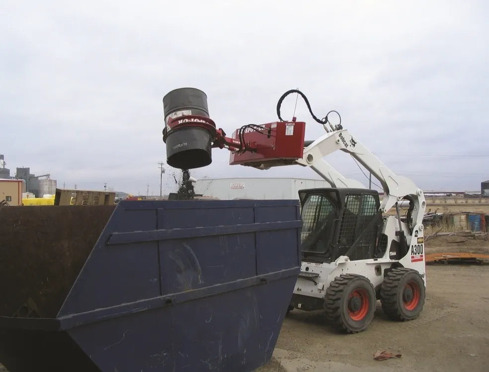 EZ Spot UR Attachment Chain Rotating Base | EZ-001C | 350° Rotation | 20–30 GPM | 3–5 Tons | For Skid Steer, Compact Track Loaders, Wheel Loaders, Excavators, Mini Excavators, Telehandlers & Backhoes