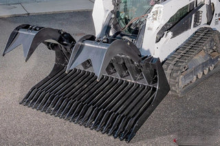 Ignite Attachments Rock Grapple | Width 82" | Overall Height 40.5" | Hydraulic Flow 12-20 GPM | For Skid Steers