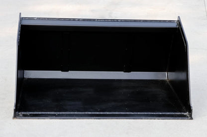 Top Dog Attachments Toro Dingo Light Material Snow Bucket | Width 48" | Capacity 0.8 CU/YDS | Oil Flow Range 8-12 GPM | For Mini Skid Steer