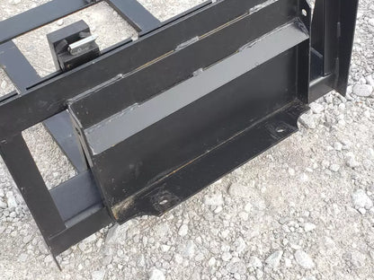 Top Dog Attachments Toro Dingo Pallet Forks | Width 36" | Weight 180 lbs | Load Capacity 2,200 lbs | Oil Flow Range 8 to 12 GPM | For Mini Skid Steer