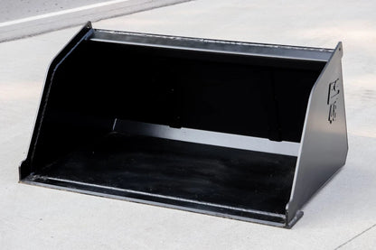 Top Dog Attachments Toro Dingo Light Material Snow Bucket | Width 48" | Capacity 0.8 CU/YDS | Oil Flow Range 8-12 GPM | For Mini Skid Steer