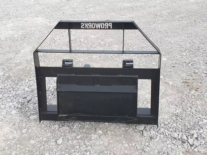 Top Dog Attachments Toro Dingo Pallet Forks | Width 36" | Weight 180 lbs | Load Capacity 2,200 lbs | Oil Flow Range 8 to 12 GPM | For Mini Skid Steer