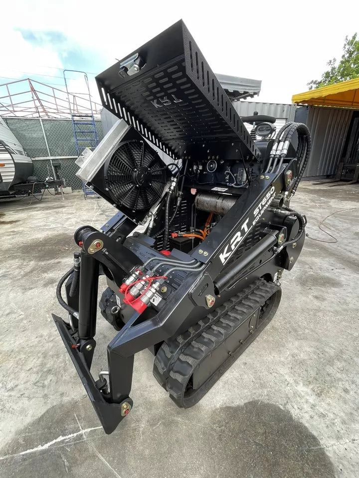 KRT Equipment Compact Track Loader | Model ST 650 | Capacity 500 lbs | 23 HP | For Mini Skid Steer