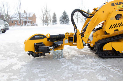 Baumalight Stump Grinder | Model S14, S16 & S18 | Rotor Size 18" To 24" | Hydraulic Flow Range 10 To 22 GPM | For Mini Skid Steer