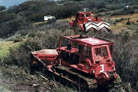 Marden Industries All‑Terrain Brush Crusher | Model ABC | 7‑Ft Diameter | Length 14' | 10‑Ton Roller | 250–350 HP | For Tractors & Fire‑Management Equipment