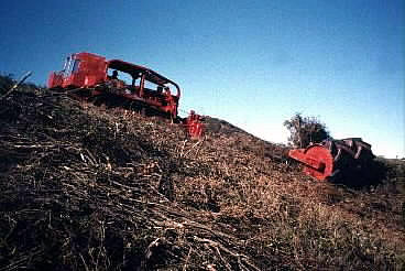 Marden Industries All‑Terrain Brush Crusher | Model ABC | 7‑Ft Diameter | Length 14' | 10‑Ton Roller | 250–350 HP | For Tractors & Fire‑Management Equipment