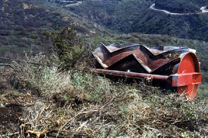 Marden Industries All‑Terrain Brush Crusher | Model ABC | 7‑Ft Diameter | Length 14' | 10‑Ton Roller | 250–350 HP | For Tractors & Fire‑Management Equipment