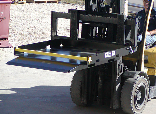 Star Industries Safety Loading Platform | Models 1385 & 1388 | Deck Width 48" To 50" | Capacity 1,000 To 3,500 lbs | For Forklifts