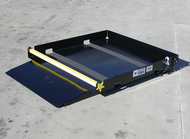 Star Industries Safety Loading Platform | Models 1385 & 1388 | Deck Width 48" To 50" | Capacity 1,000 To 3,500 lbs | For Forklifts