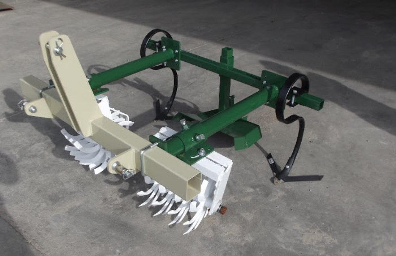 FARM-MAXX Garden Pro 480 SBE One Row Cultivator 3-Point Rear Attach | For Tractors up to 35 HP