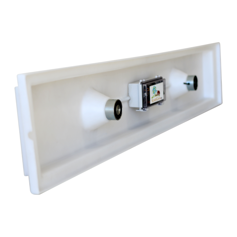Schergain Drop Pan Solution System | Model SG-DPSS | 48" Pan Width | Manual Grain Loss Measurement | For Combine
