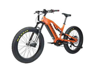 Bakcou Scout Fat Tire Electric Bike | Standard Shifting Options | Battery 48 Volt Lithium-Ion