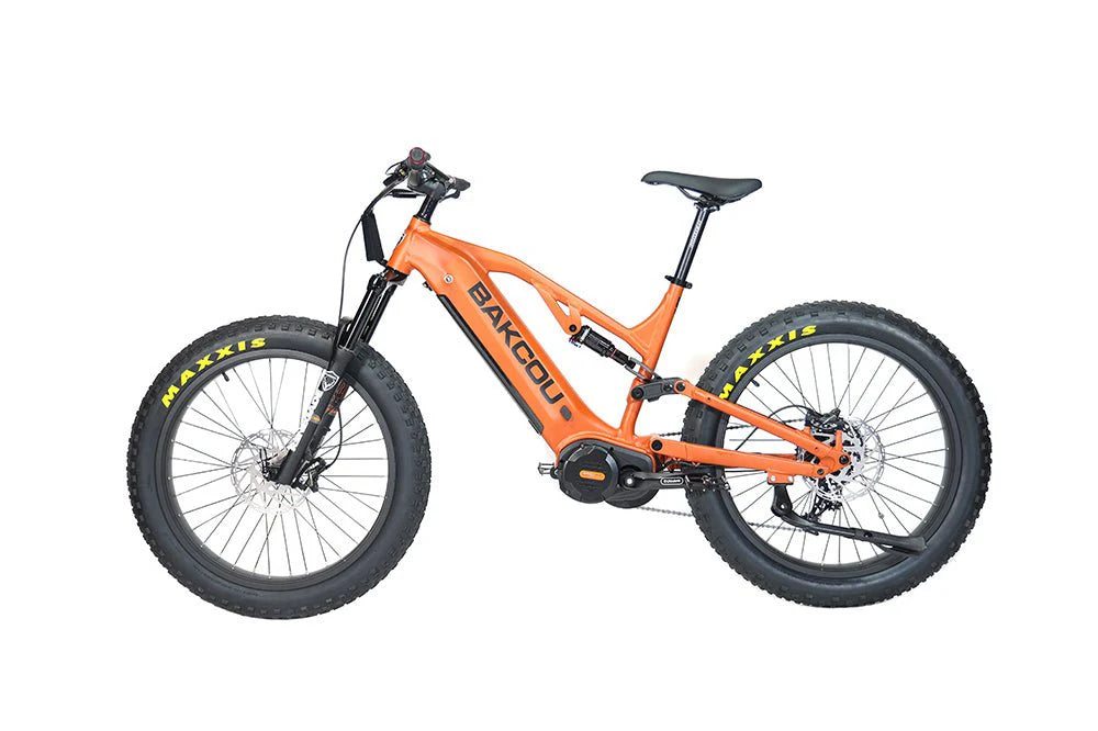 Bakcou Scout Fat Tire Electric Bike | Standard Shifting Options | Battery 48 Volt Lithium-Ion