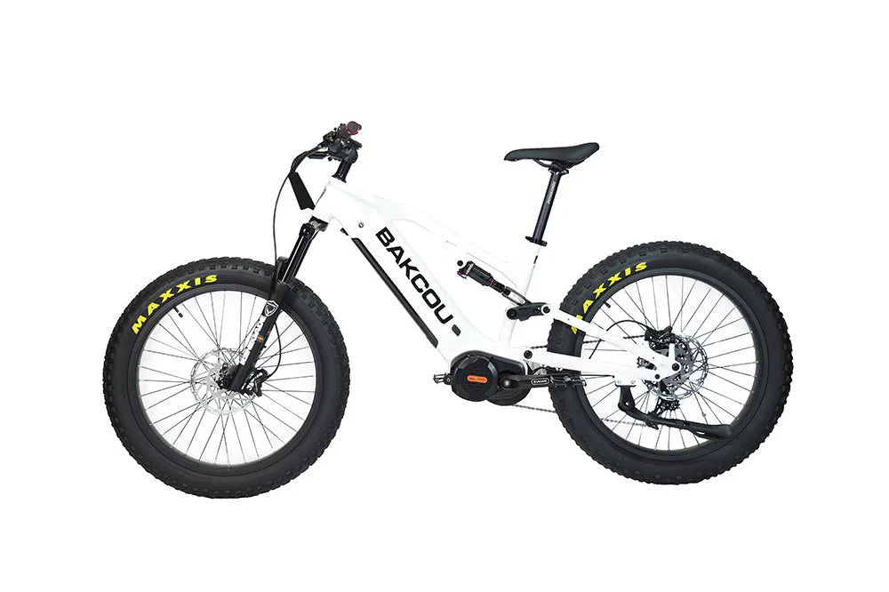 Bakcou Scout Fat Tire Electric Bike | Standard Shifting Options | Battery 48 Volt Lithium-Ion