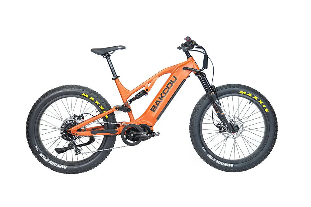 Bakcou Scout Fat Tire Electric Bike | Standard Shifting Options | Battery 48 Volt Lithium-Ion