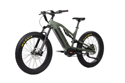 Bakcou Scout Jäger Fat Tire Electric Bike | Up-To 65 Miles Single Charge | 11-Speed Gear Ratio