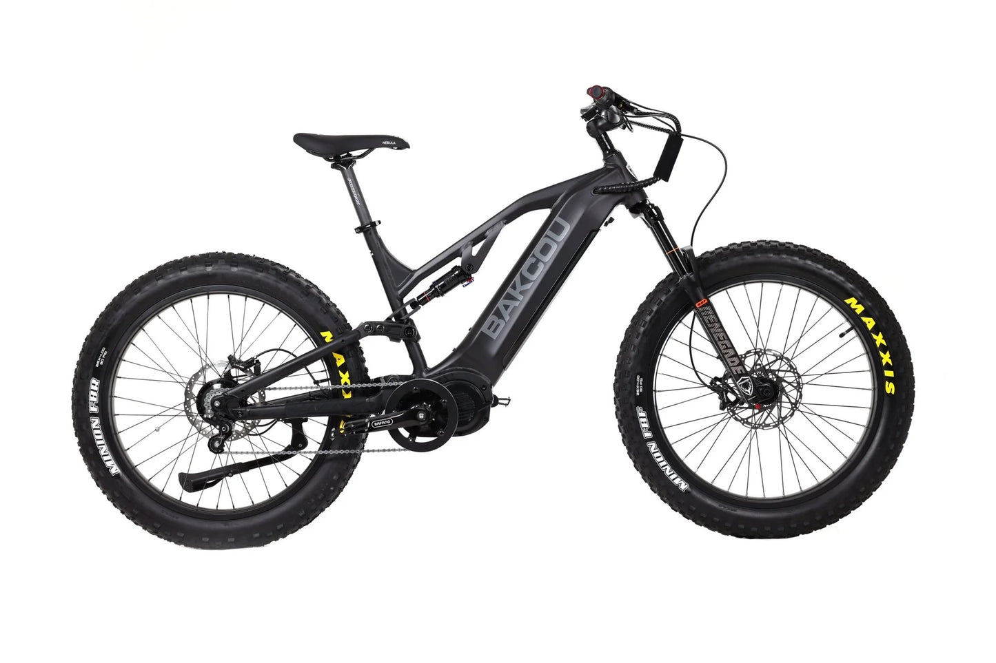 Bakcou Scout Jäger Fat Tire Electric Bike | Up-To 65 Miles Single Charge | 11-Speed Gear Ratio