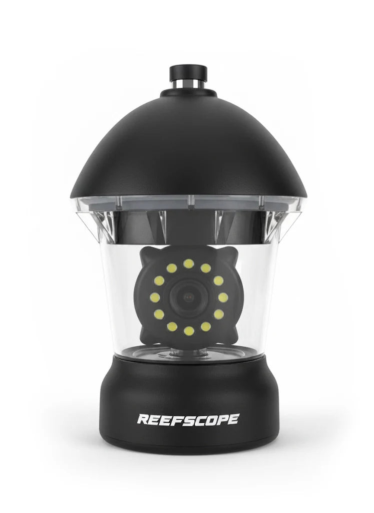 Reef Scope Deployable Underwater Camera | Model Scout 360 | 50m Cable | 360° Panning | For Anglers, Marine Techs & Boaters