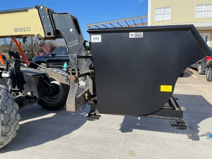 Star Industries Self-Dump Hopper | Model 1805N To 1825 | Capacity 4,000 To 6,000 lb | For Forklifts & Telehandlers