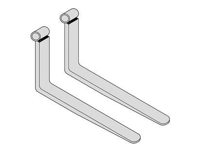 Star Industries Replacement Shafts For Shaft Mounted Fork Carriages | Models FP20048 To FP22572 | Shaft Diameter 2.0" & 2.25" | Length 48"–79" | For Telehandlers & Rough Terrain Forklifts
