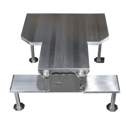 ASF Aluminum Shooting Bench | Dual-Handed Design | Width 48" inches