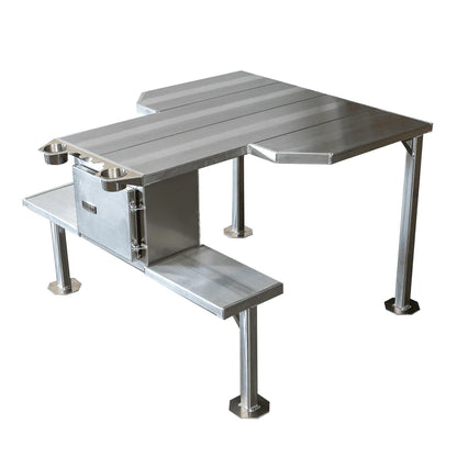 ASF Aluminum Shooting Bench | Dual-Handed Design | Width 48" inches