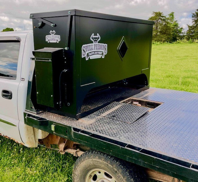Stull Feeders Grain/Cube Auger Feeders | Model 1100, 1200, 1600 & 2100 LB | 12V | Up To 25 HP | For Truck