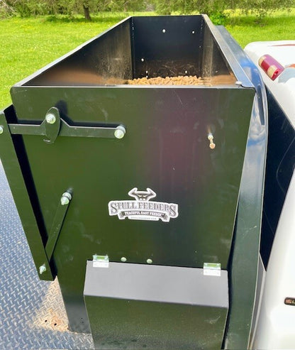 Stull Feeders Grain/Cube Auger Feeders | Model 1100, 1200, 1600 & 2100 LB | 12V | Up To 25 HP | For Truck
