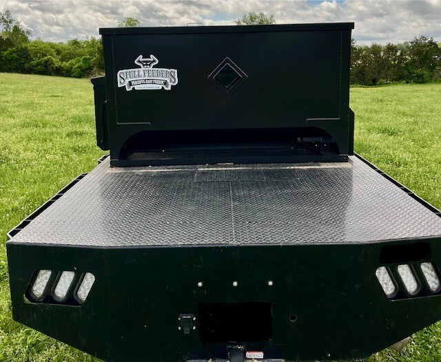 Stull Feeders Grain/Cube Auger Feeders | Model 1100, 1200, 1600 & 2100 LB | 12V | Up To 25 HP | For Truck