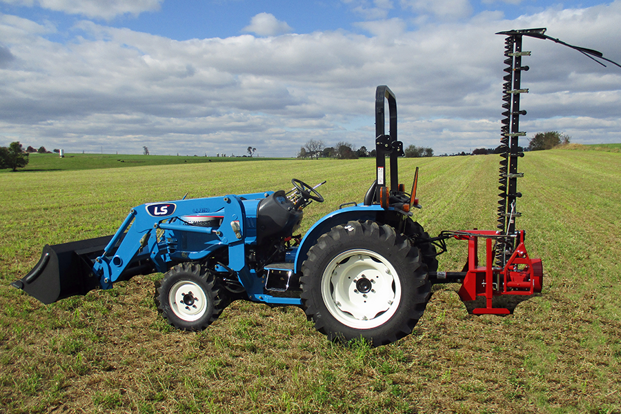 I&J Twin Mower | Model 706 | 18 ft Width | Heavy-Duty Twin 9 ft Bars | 150 To 200 HP | For Tractor