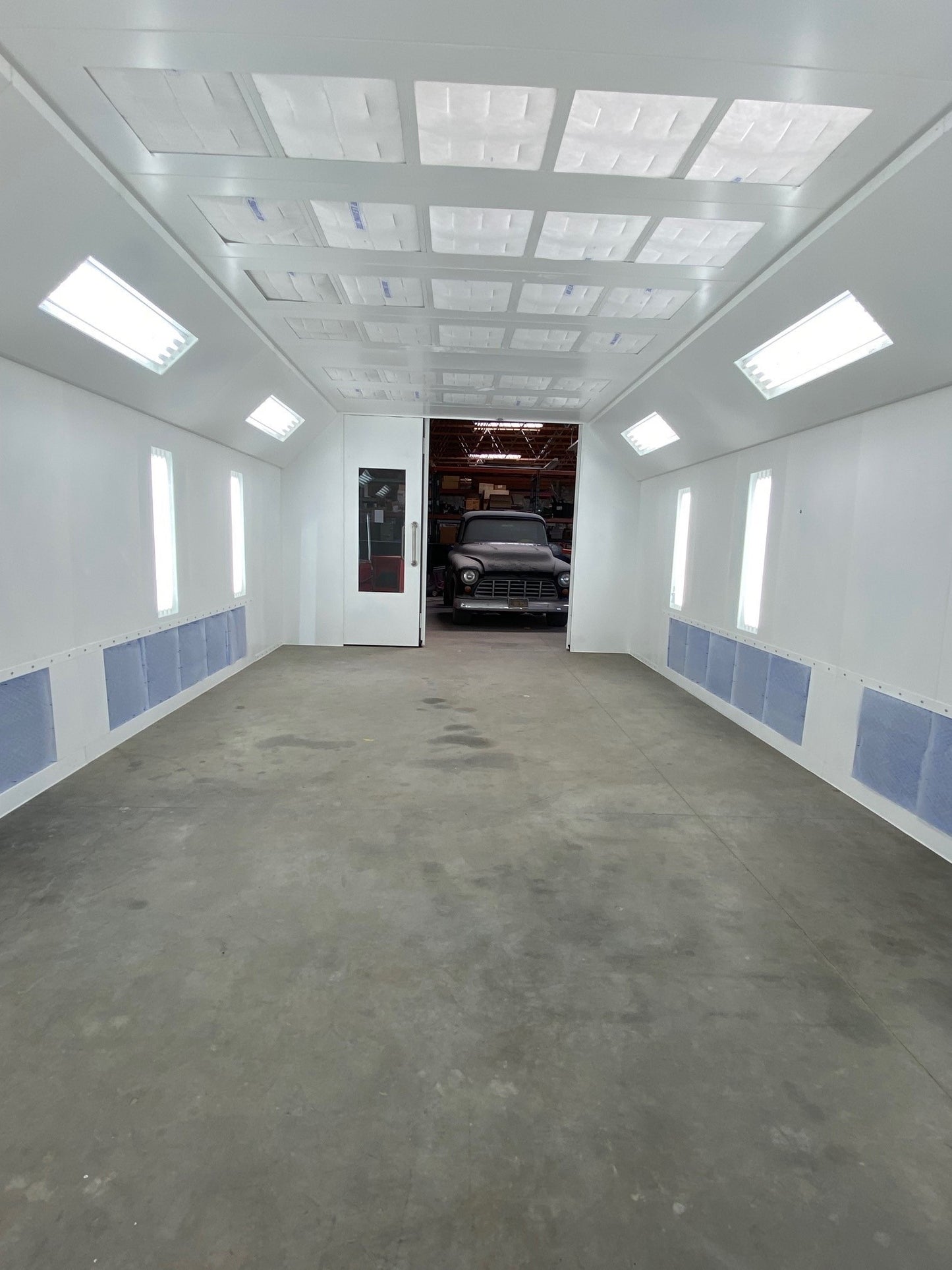 Platinum Finishing Paint Booth Systems Platinum Edition Side Down Draft Paint Booth