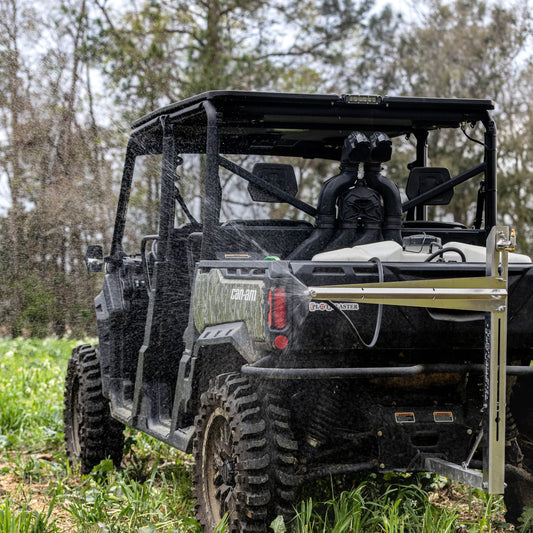 Plot Blaster Accessories Kit | Side Swiper Boom, Remote Control, Flow Valve, Drift Agent & Quick Connect | Fits Plot Blaster Boomless Sprayer | Volt 12V | For ATVs, UTVs, Golf Carts, Trucks