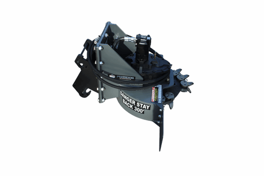 FA Stump Grinder | Model FAXSG 2400 | 24" Cutting Width | 16–45 GPM | 2–10 Ton | For Mini Excavators