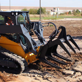Sidney Root Grapple | Model G3 | Width 44" | 10-20 GPM | Machine Size 1 Ton | For Skid Steers, Loaders & Excavators