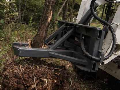 Sidney Tree and Post Puller | Model TJ12UN-TRK | Jaw Opening 12" | 20-35 HP | 8-10 GPM | For Skid Steer & Tractors