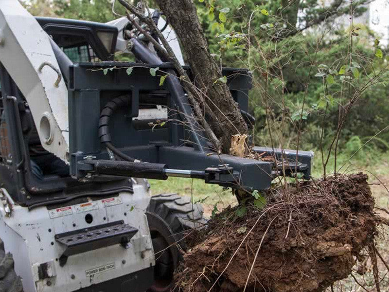 Sidney Tree and Post Puller | Model TJ12UN-TRK | Jaw Opening 12" | 20-35 HP | 8-10 GPM | For Skid Steer & Tractors