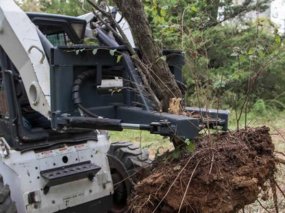 Sidney Tree and Post Puller | Model TJ12UN-TRK | Jaw Opening 12" | 20-35 HP | 8-10 GPM | For Skid Steer & Tractors