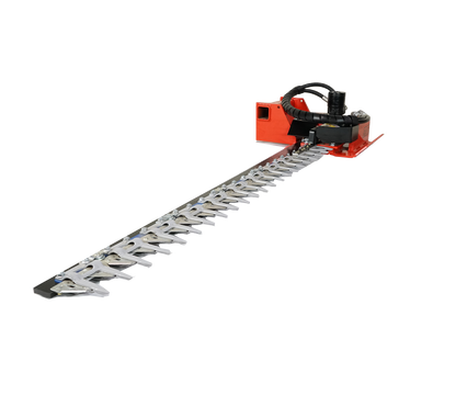 Eterra Attachments Sickle Bar Mower | 7 ft & 9 ft Models | 84"-108" Cutting Width | 15-20 GPM | Dual-Action Cutting | For Skid Steers