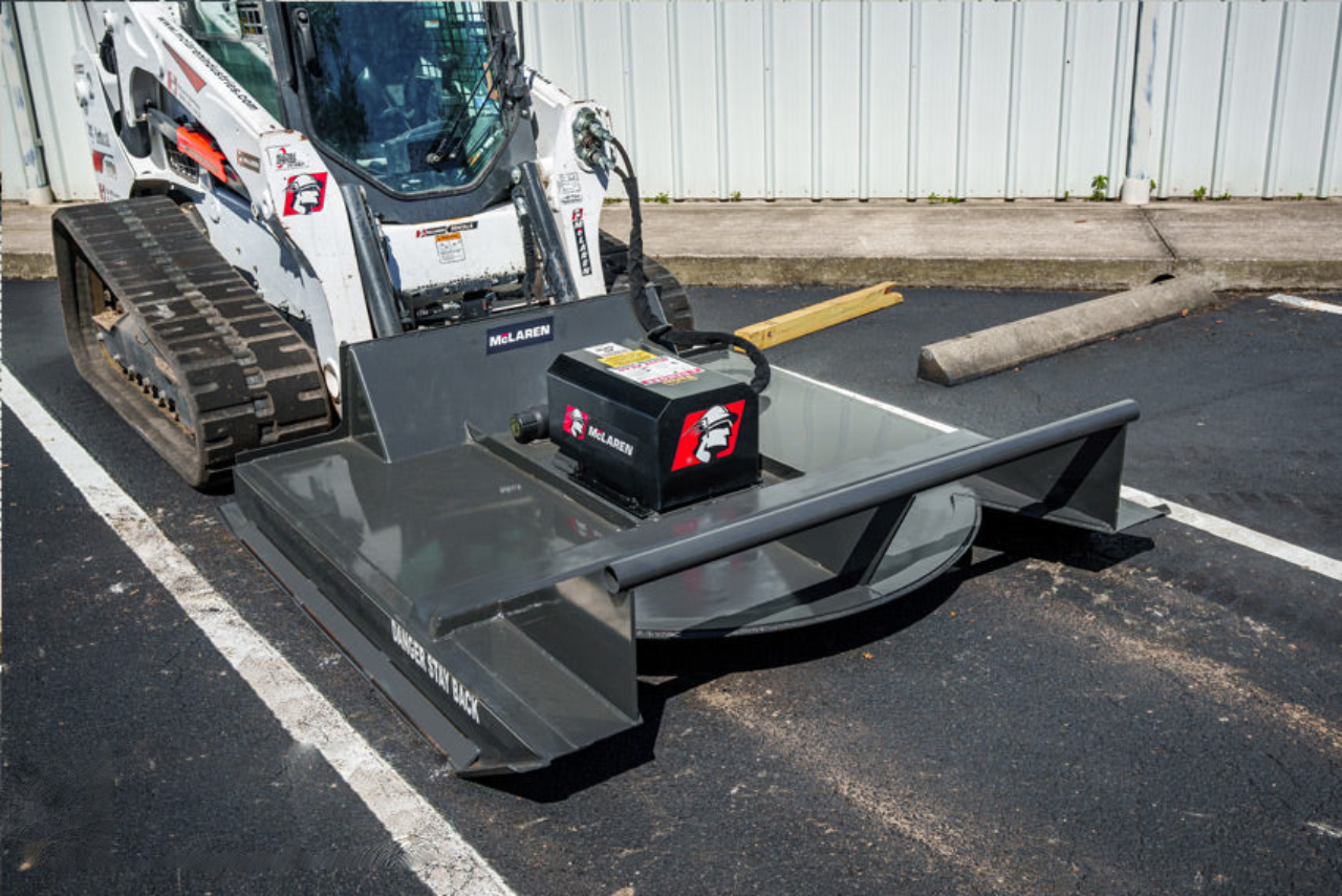 McLaren Industries Blade Runner Brush Cutter | Model 68X807X11 & 68X807X12 | Width 72" & 80" | 14 To 20 GPM | For Skid Steer