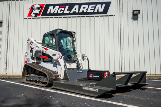 McLaren Industries Blade Runner Brush Cutter | Model 68X807X11 & 68X807X12 | Width 72" & 80" | 14 To 20 GPM | For Skid Steer