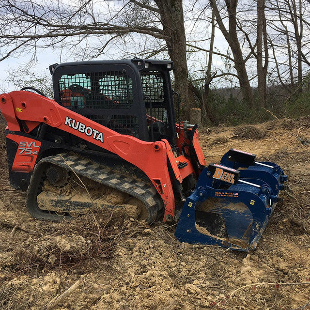 Demo Dozer Skid Steer Grapple Attachment | DD Series | Width 66" - 84" | 20–30 GPM | For Skid Steers