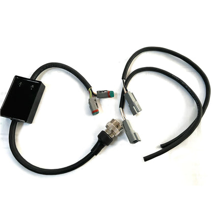 Skid Steer Genius 7 Pin Controller | Model SG-CB-2000A-100 | Dual 2-Pin Deutsch | 12V Flow Control | 8 To 30+ GPM | For Skid Steer